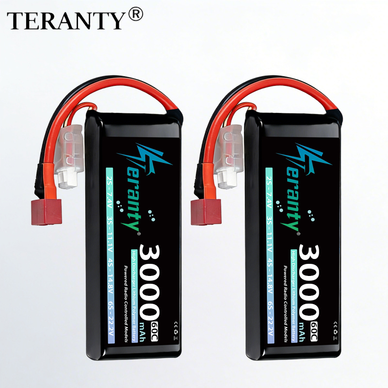 Rc Hobby Vehicles - 테란티 2S 3000mAh 리포 배터리 7.4V