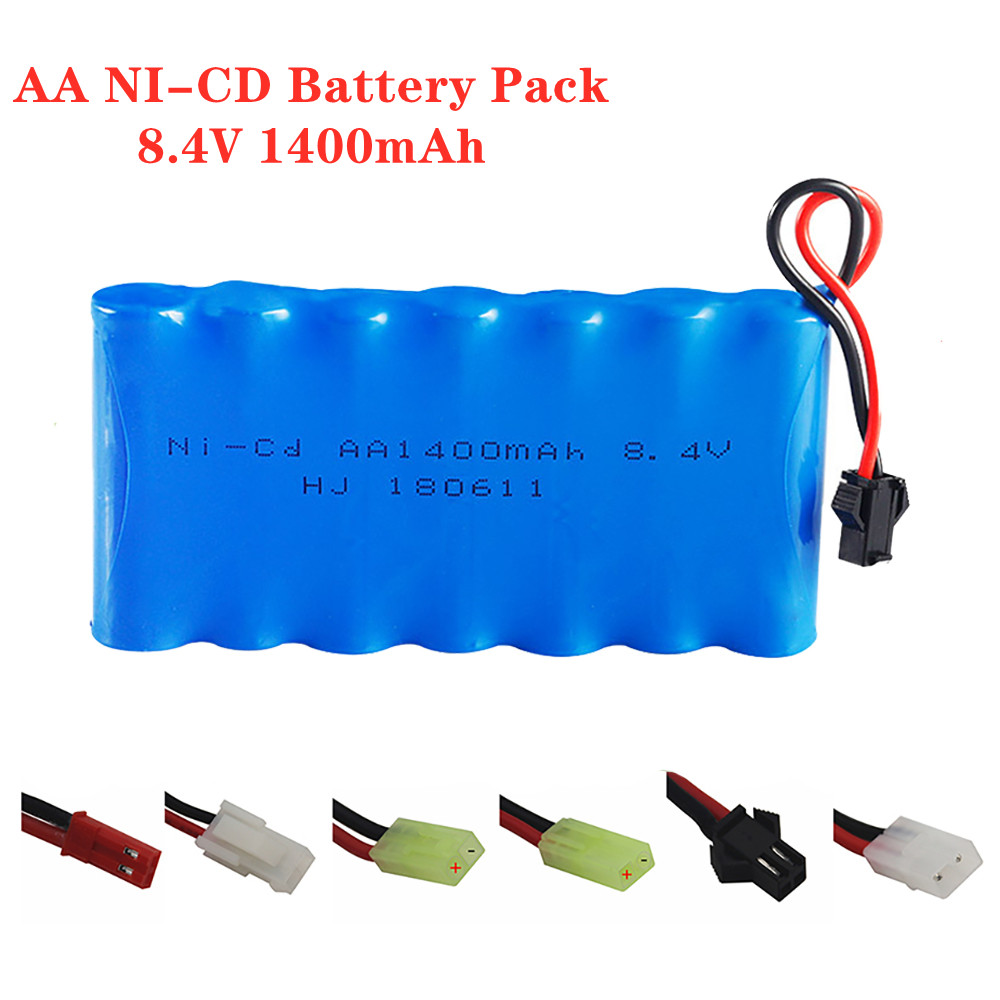 Rc Hobby Vehicles - Ni-CD 충전식 배터리 팩, 8.4V, 1400mah,