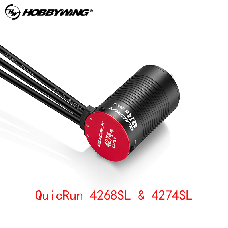 Rc Hobby Engine - HOBBYWING QuicRun 브러시리스 모터, 1/8 RC