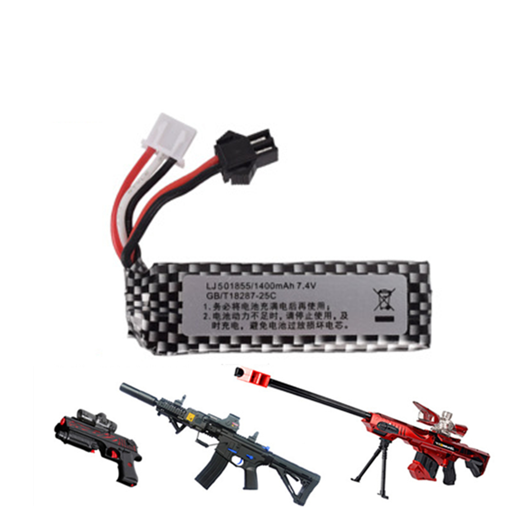 Rc Hobby Vehicles - 7.4v 1400mah 25C 501855 전기 물총