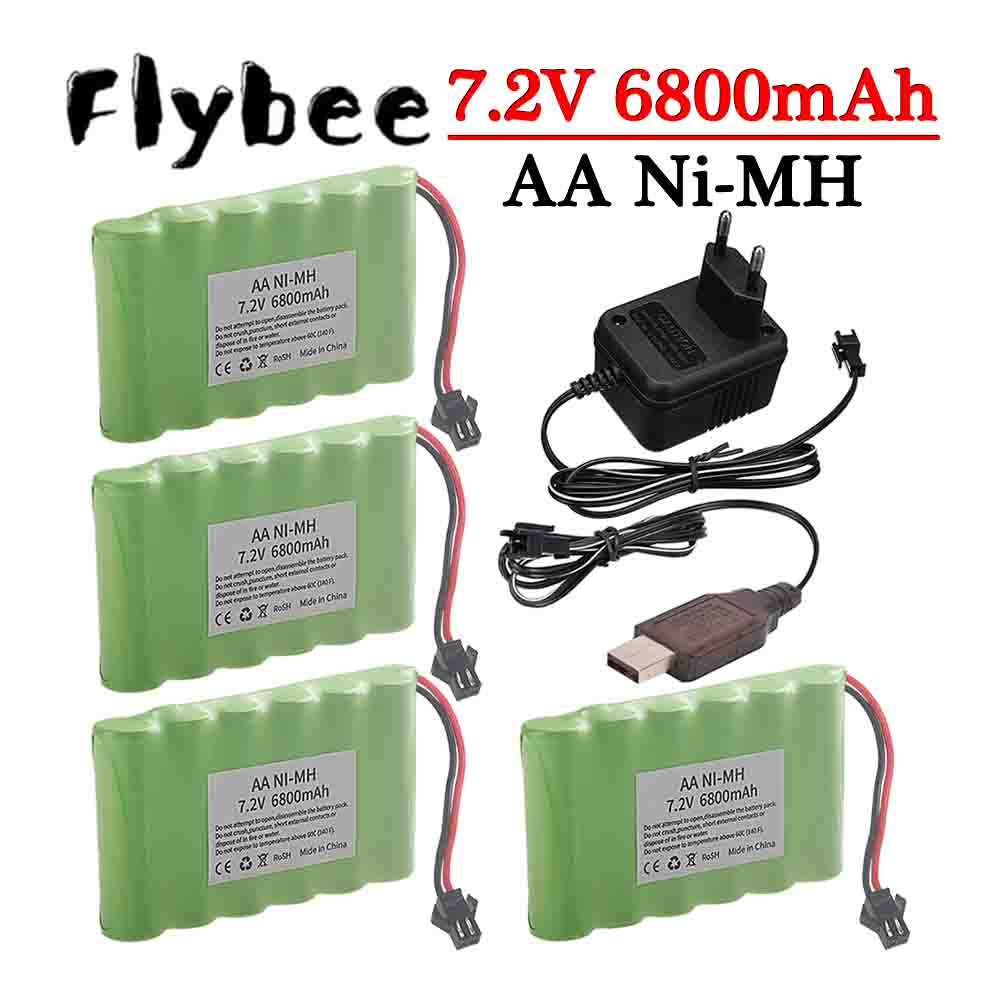 Rc Hobby Vehicles - Ni-MH 7.2V 6800mAh SM 플러그 배터리