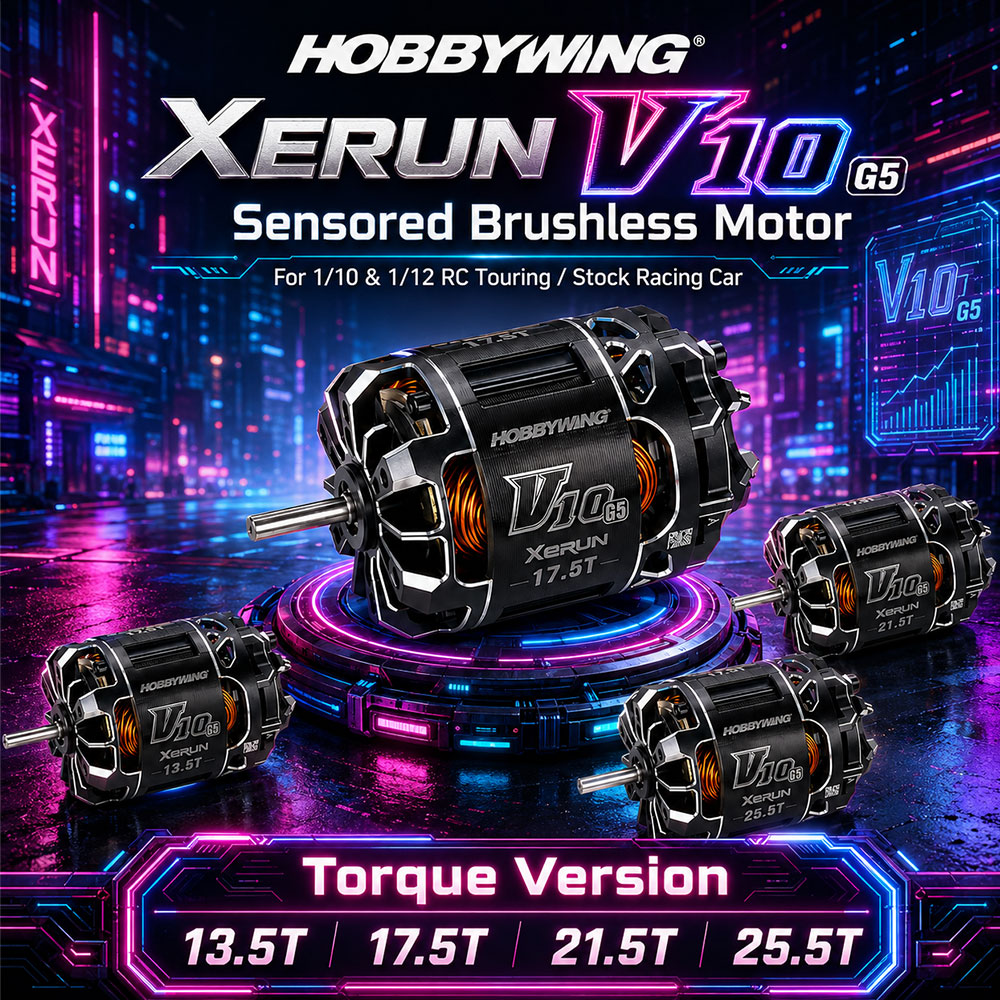 Rc Hobby Engine - HOBBYWING XERUN V10 G5 표준 및