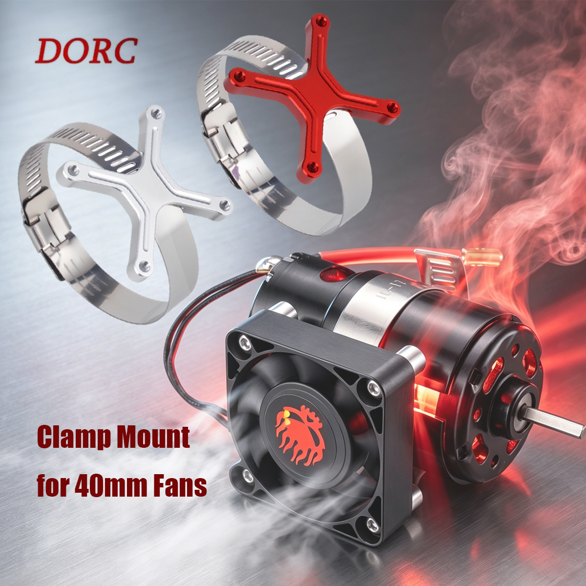 범용 조정 가능한 팬 마운트 30-49mm 넓은 범위  - Rc Hobby Engine 리뷰 및 가격