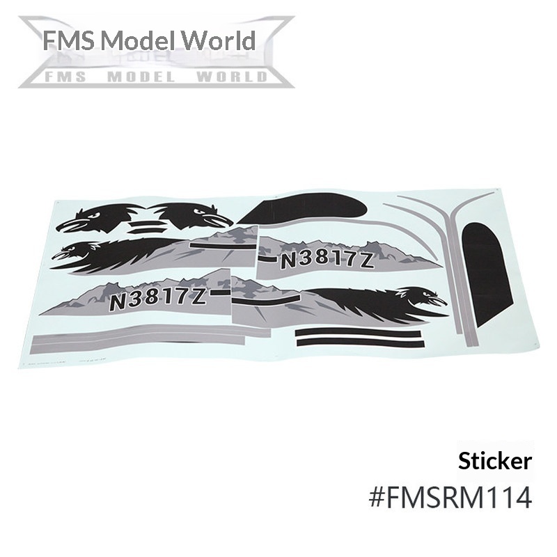 FMS RC 비행기 데칼 1700mm PA-18 수륙양 - Rc Hobby Vehicles 리뷰 및 가격