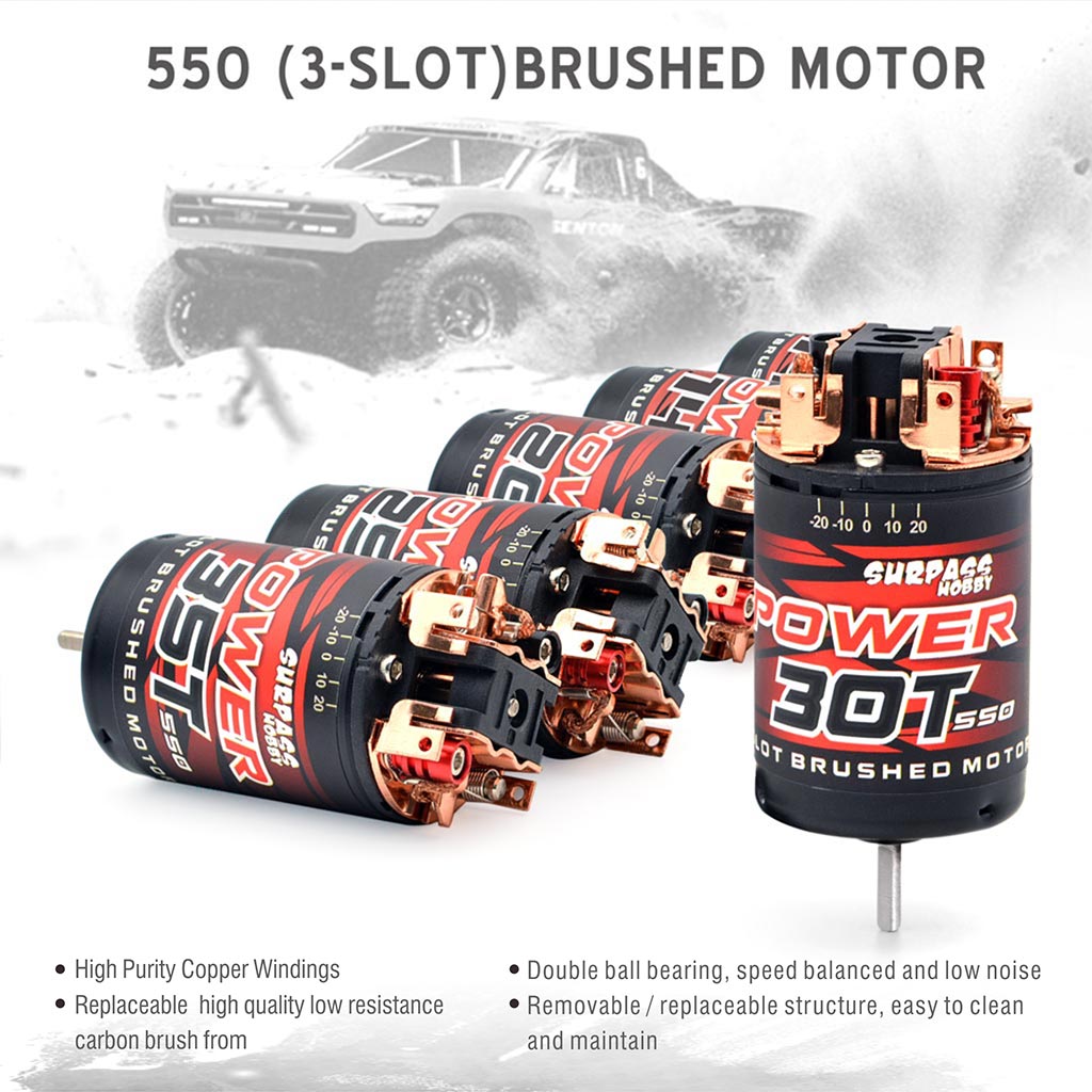 SURPASS HOBBY 540 550 브러시드 모터  - Rc Hobby Engine 리뷰 및 가격