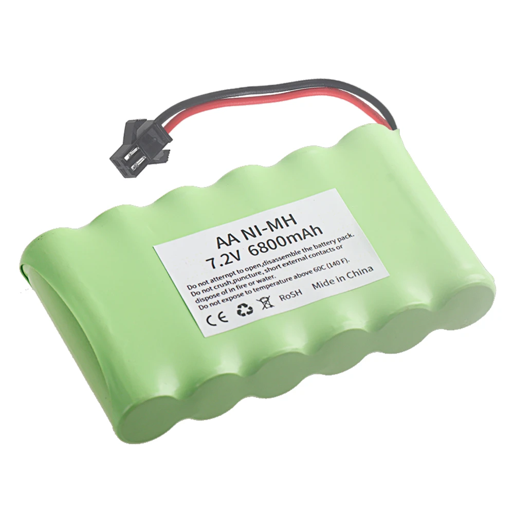 Ni-MH 7.2V 6800mAh SM 플러그 배터리  - Rc Hobby Vehicles 리뷰 및 가격